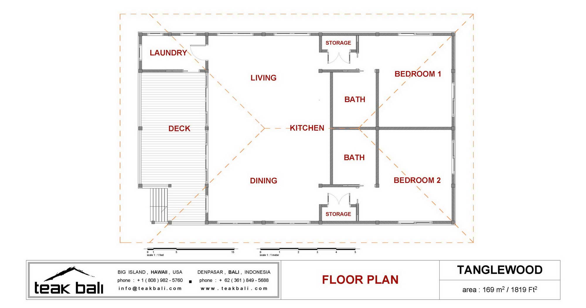 Tanglewood Design Oahu Floor Plans Teak Bali